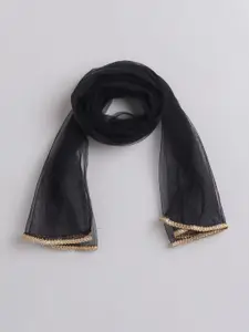 taffykids Girls Floral Printed Sequins Cotton Ready To Wear Lehenga Choli With Dupatta