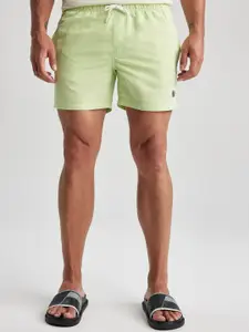 DeFacto Men Mid-Rise Swim Shorts