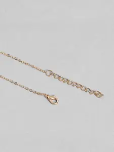 EL REGALO Girls  Set Of 5 Abstract Charm Pendants With Chain