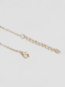 EL REGALO Set Of 5 Abstract Charm Pendant With Chain