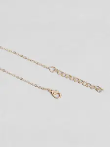 EL REGALO Set Of 5 Abstract Charm Pendant With Chain