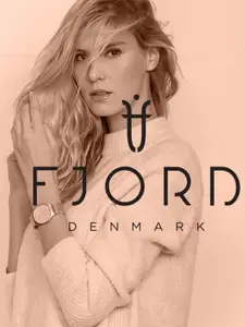 FJORD Women Printed Dial & Leather Straps Analogue Watch FJ-6037-02