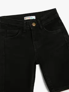 Koton Boys Mid-Rise Denim Shorts