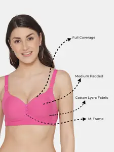 Tweens Lite Wite Minimiser Support Medium Padded Cotton-Spandex Bra