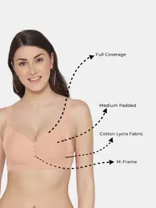 Tweens Lite Wite Minimiser Support Medium Padded Cotton-Spandex Bra