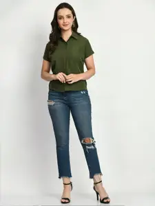 Akshatani Comfort Spread Collar Casual Shirt