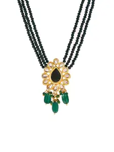 Silvermerc Designs Gold-Plated Brass Layered Necklace