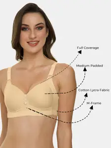 Tweens Pack Of 2 Lightly Padded Full Coverage Minimizer Bras With All Day Comfort