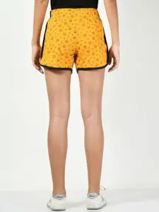 BAESD Women Pack of 2 Printed High-Rise Cotton Shorts