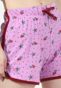 BAESD Women Pack Of 3 Conversational Printed High-Rise Pure Cotton