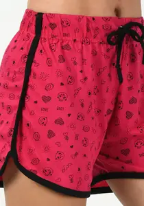 BAESD Women Pack Of 3 Conversational Printed High-Rise Pure Cotton