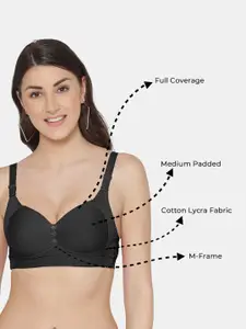 Tweens Pack Of 2 Cotton Minimiser Bra Lightly Padded All Day Comfort Super Support