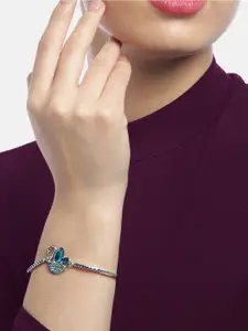 Yellow Chimes Set of 2 Crystals Wraparound Bracelet