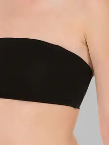 SELFCARE Pack of 2 Soft Cotton Sinker Strapless  Bandeau Bras