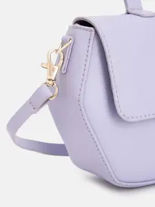 Baggit Solid PU Structured Satchel