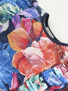 CrayonFlakes Girls Printed Top With Leggings