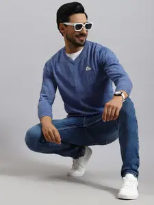 Monte Carlo V-Neck Woollen Pullover Sweaters