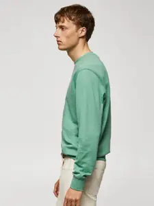 MANGO MAN Pure Cotton Sweatshirt