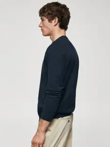 MANGO MAN Solid Pullover