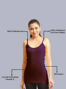 FBAR Pack Of 2 Non-Padded Pure Cotton Bio Wash Camisoles