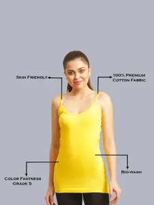 FBAR Pack Of 2 Bio Wash Pure Cotton Camisoles