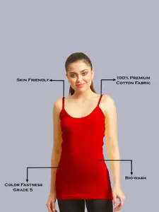 FBAR Pack Of 2 Non-Padded Long Camisoles