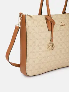 Lavie Monoprint Raily Plus Women Tote Handbag