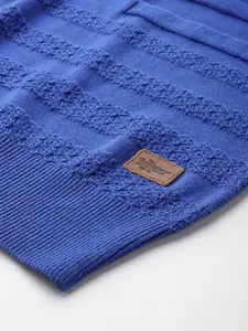 Roadster Men Striped Cotton Pullover