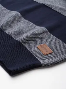 Roadster Men Striped Cotton Pullover