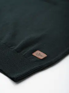 Roadster Men Solid Cotton Pullover