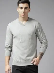 Roadster Men Pure Cotton Pullover