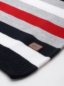 Roadster Men Striped Acrylic Pullover