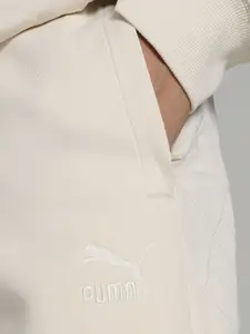 one8 x PUMA Men Signature Self Design Cotton Joggers