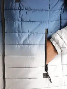 Indian Terrain Lightweight Stand Collar Regular Puffer Jacket