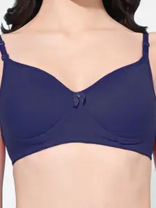 FIMS Pack of 2 Full Coverage Lightly Padded Everyday Bra With All Day Comfort