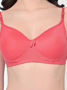 FIMS Pack Of 3 Full Coverage Lightly Padded Everyday Bras With All Day Comfort
