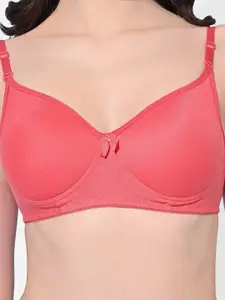 FIMS Pack Of 4 Full Coverage Lightly Padded Everyday Bras With All Day Comfort