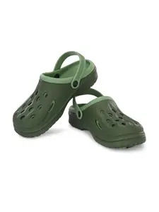 BIRDE Men Self Design Clogs