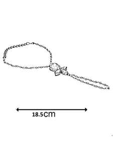 OOMPH Kundan-Studded Ring Bracelet