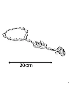 OOMPH Kundan Ring Bracelet