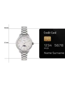 Timex Women Standard Mother of Pearl Analogue Watch TW2U98300UJ