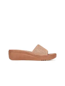 Bata comfit Embellished Party Wedge Heels