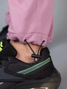 CHKOKKO Men Regular Fit Mid-Rise Casual Track Pant