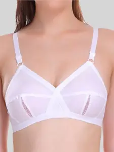 SELFCARE Pack Of 2 Non-Padded Cotton Sinker Full Coverage Everyday Bras