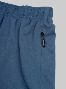 Technosport Men Slim Fit Mid-Rise Shorts with e-Dry Technology