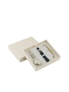 Daniel Klein Gold-Toned Dial Analogue Watch Gift Set- DK.1.13021-3