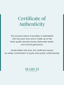 March by FableStreet 925 Sterling Silver Rhodium-Plated CZ-Studded Oxidized Toe Rings