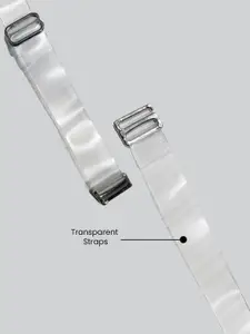 LYRA Printed Combed Cotton Wirefree Secret Support Bra with Detachable Strap