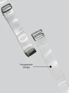 LYRA Pack Of 2 Printed Combed Cotton Wirefree Secret Support Bra with Detachable Strap