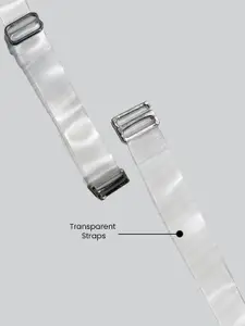 LYRA Pack Of 2 Printed Combed Cotton Wirefree Secret Support Bra with Detachable Strap